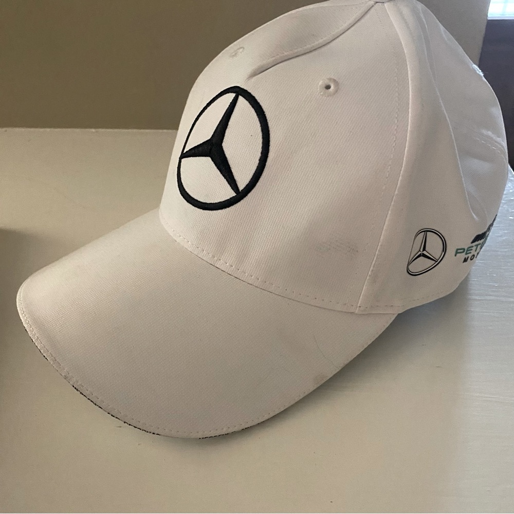 Mercedes AMG Petronas Motorsport Team Cap - White